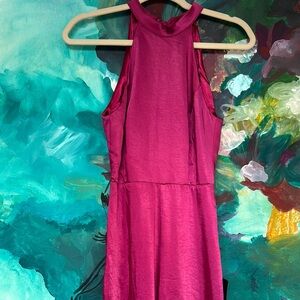New Vibrant Pink Sleeveless Jumpsuit Lulus